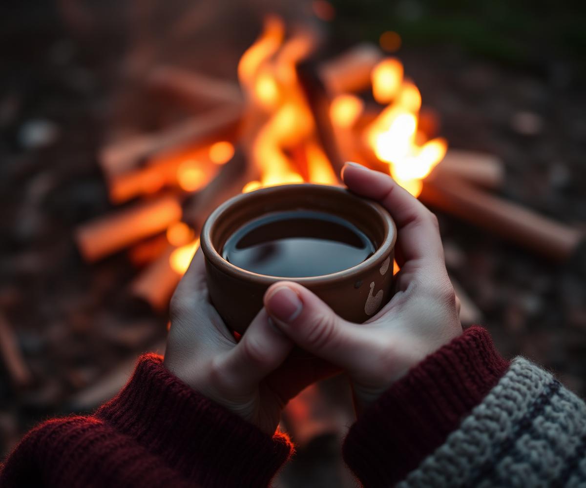 Tea by the fire